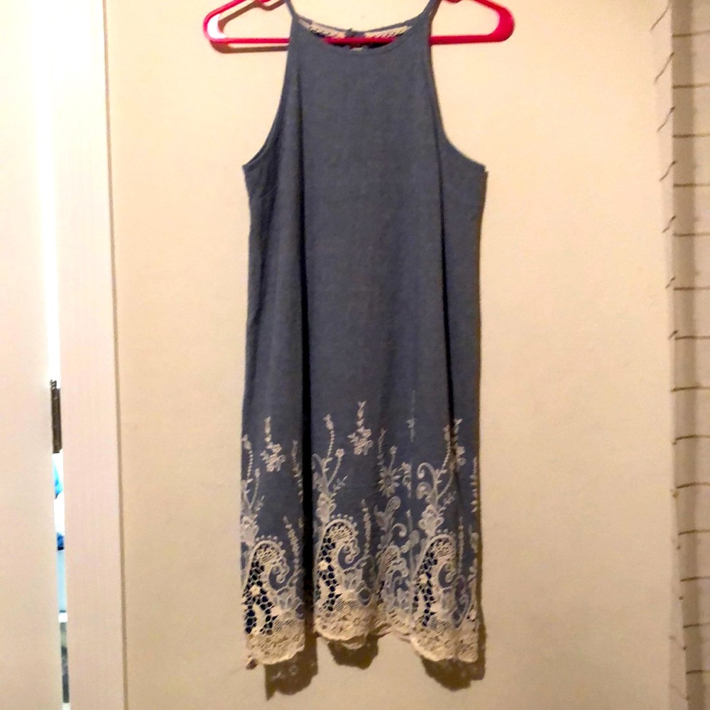 A knee high dress